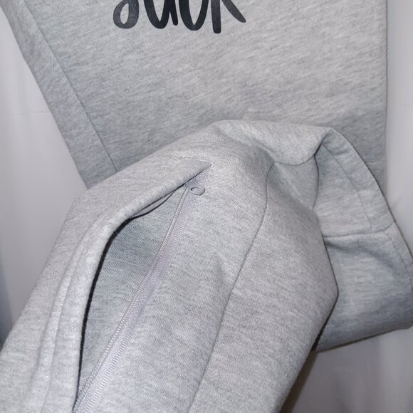 T CREW STACKED MEAN PEOPLE SUCK GRAPHIC SWEATPANTS - Picture 6 of 17